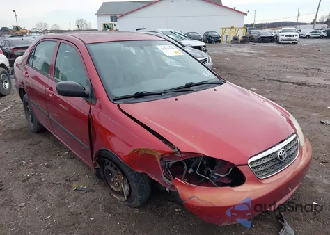 2007 Toyota Corolla Ce from USA, damaged, VIN 2T1BR32E27C846591